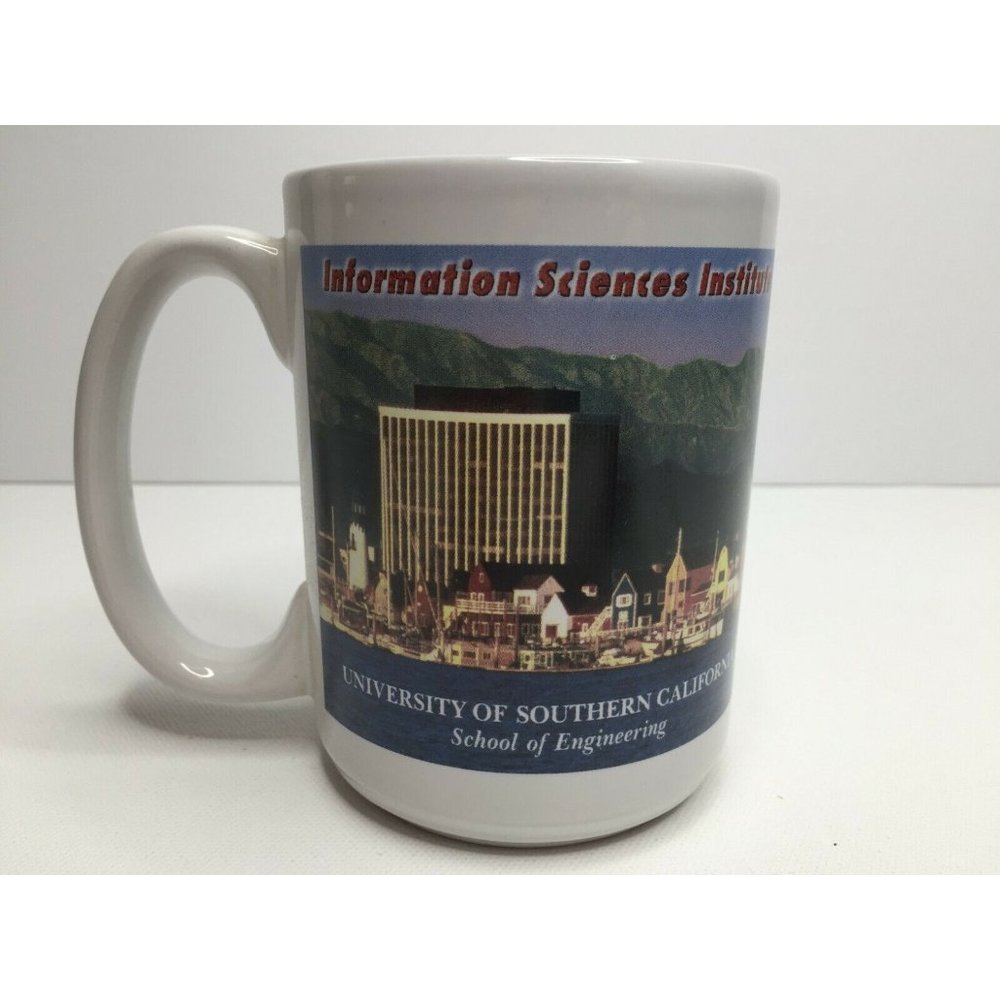 ISI Silver Anniversary '72-'97 USC Engineering School Mug Information Sciences